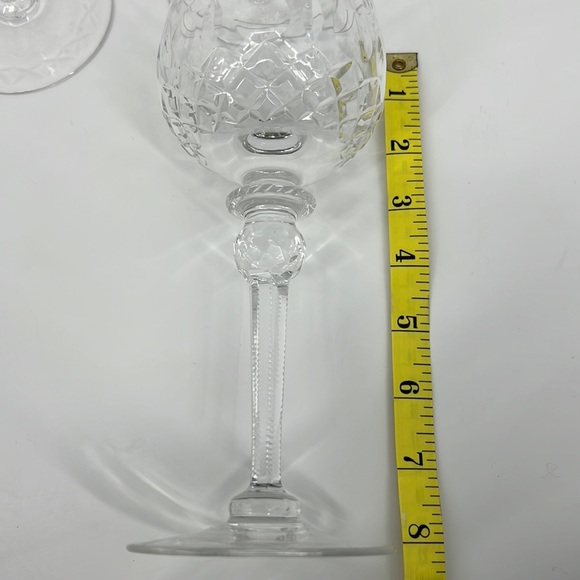 Rogaska Crystal Cut Balloon Gallia Wine
Hocks/Goblets Set of 4 Vintage RARE - Picture 13 of 17